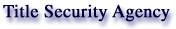 Title Security Agency